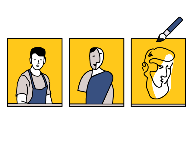 似顔絵オーダー